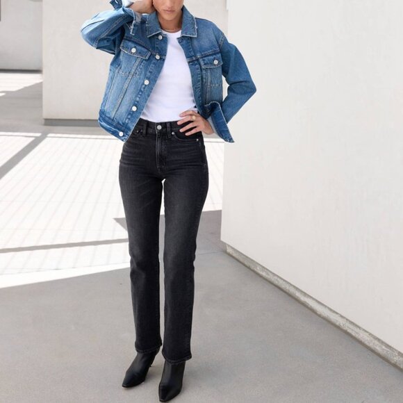 NWOT AYR Black The La La Jeans Size 30R - Picture 3 of 6